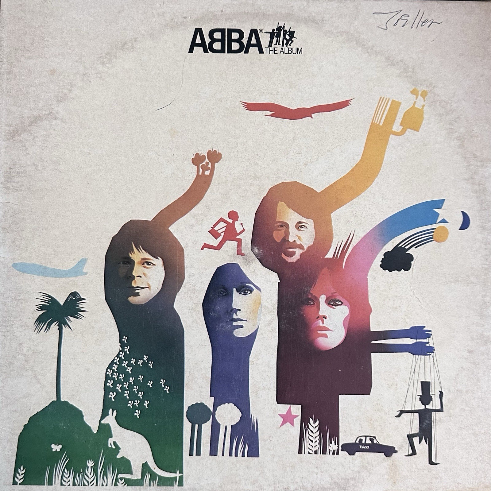 Abba The Album Vinyl LP 1977 Atlantic SD 19164 Take A Chance On Me EX/VG+