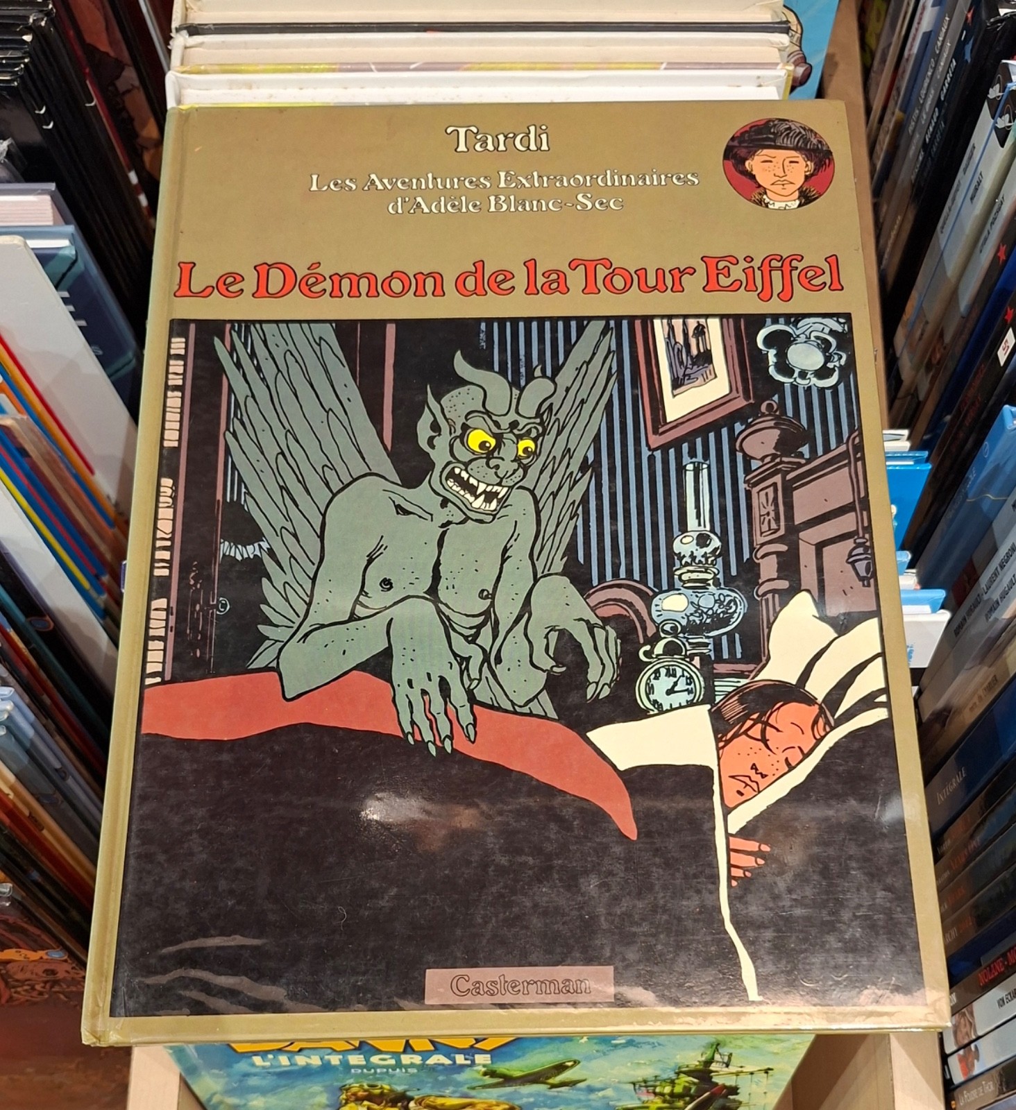 Adèle Blanc-Sec T.2 Le démon de la Tour Eiffel _ Tardi  _ Casterman E.O. 1976