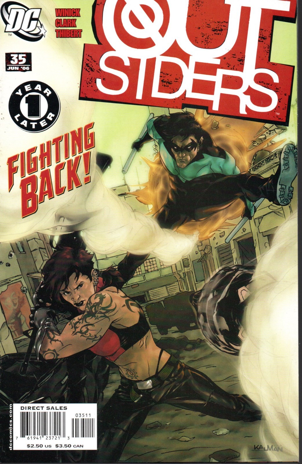 !!!DC COMICS OUTSIDERS #35 (2006) 1ST PRINT NM !!!
