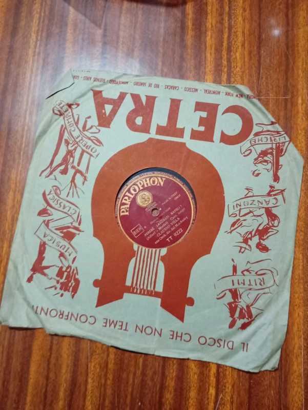 Vinile 78 giri Claudio Villa