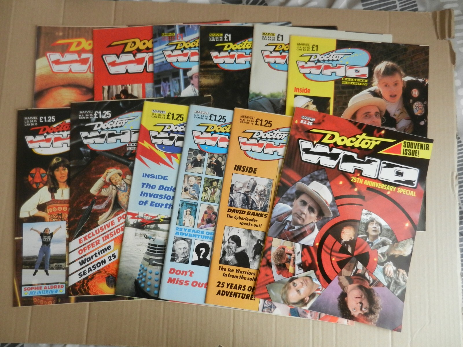Doctor Who Magazine #132-143 + Special (1988) [Marvel UK]