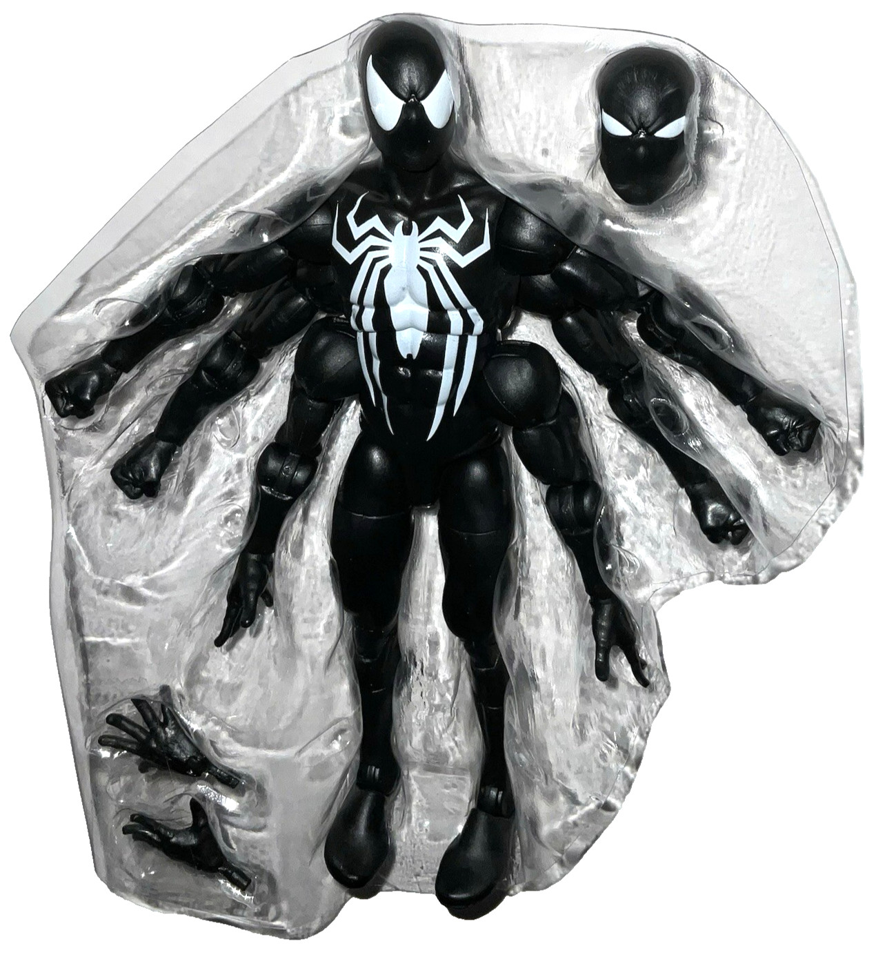 Marvel Legends Dark Avengers SPIDERMAN 6" Figura 6 Bracci Simbionte Boia