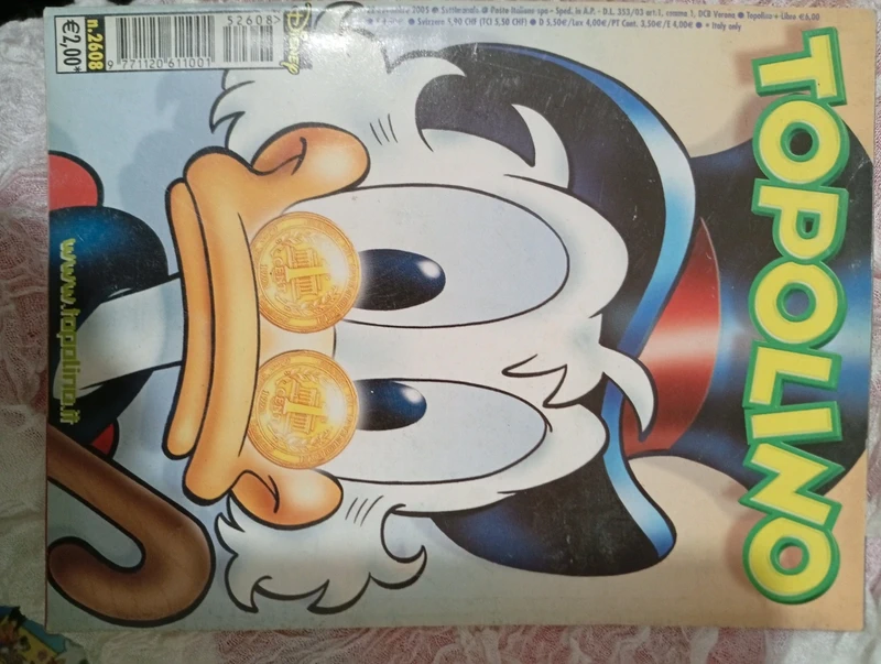 Fumetto Topolino N. 2608 del 22 Novembre 2005 - Zio Paperone Centesimi