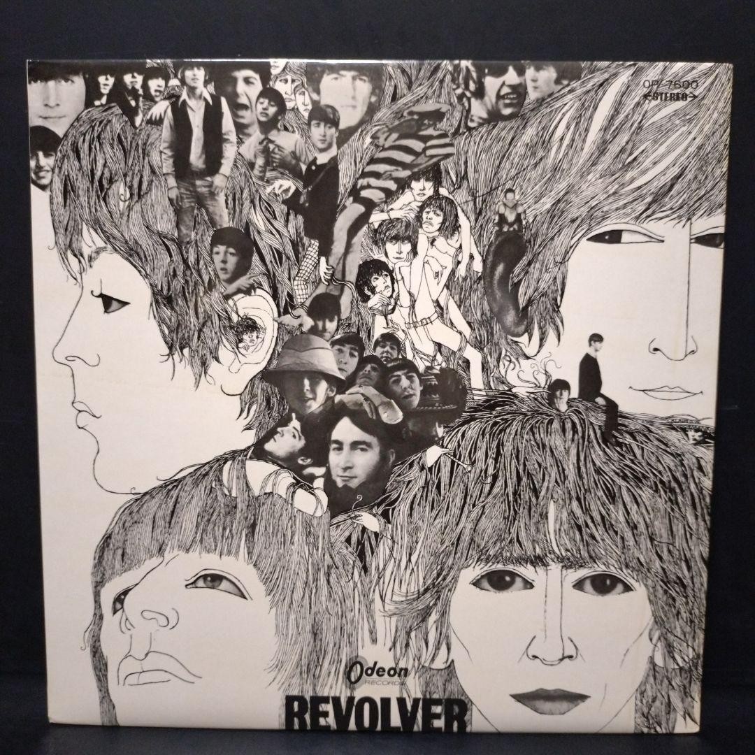 BEATLES REVOLVER EAS-70136 JAPAN ODEON RED WAX
