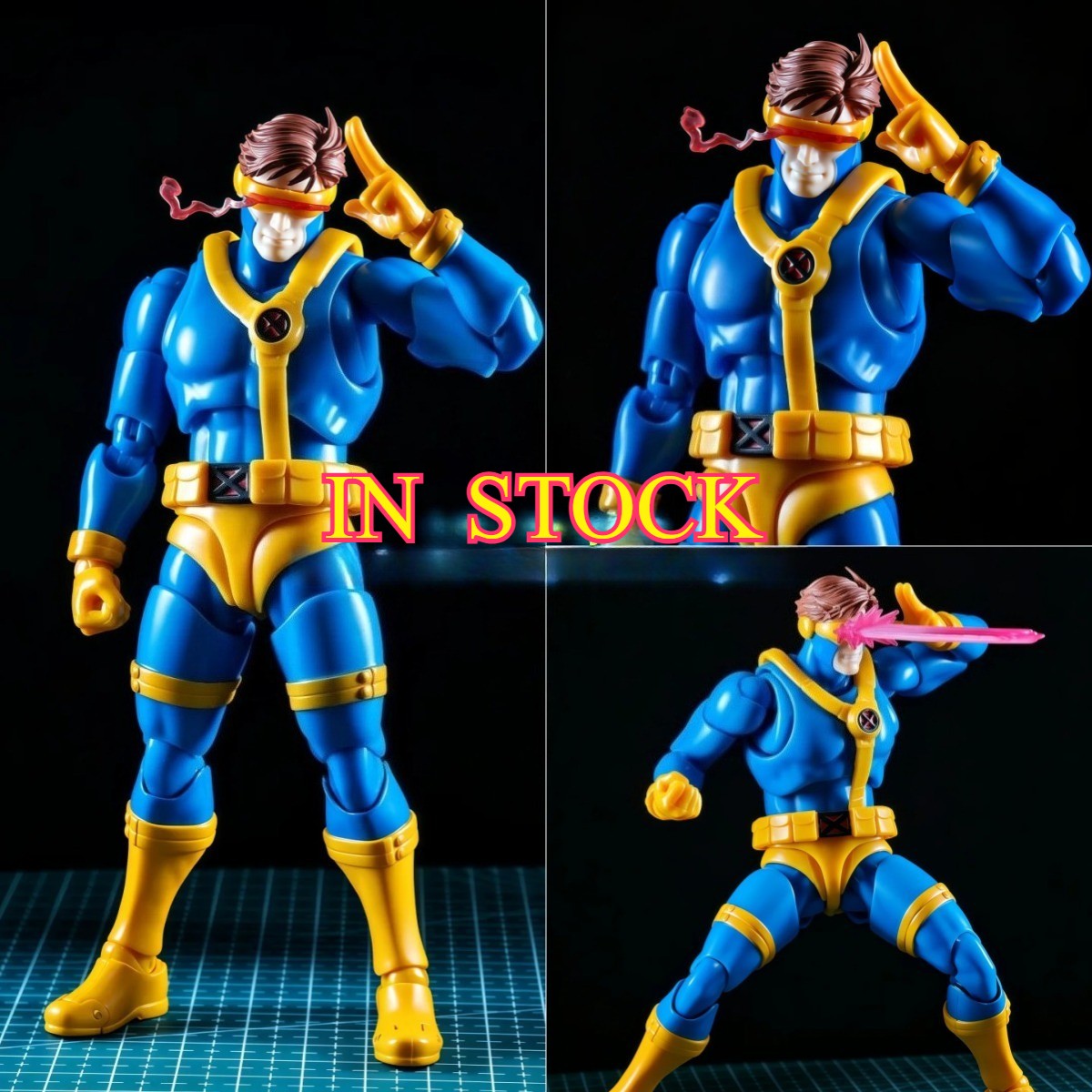 IN MANO MT TOYS Anime X-Men Ciclope Scott Summers Modellino Modellino 1/12 Nuovo