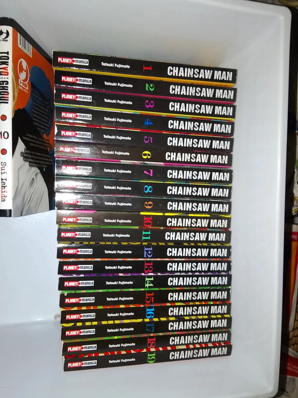 Chainsaw man manga volumi 1-19