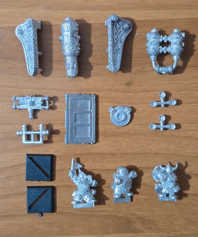 Warhammer Fantasy Flame Cannon Dwarf Oldhammer Metal