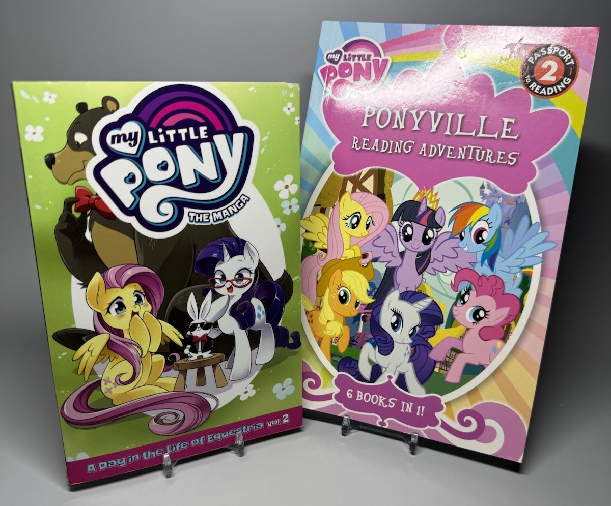 My Little Pony Manga Vol 2 Un giorno nella vita di Equestria e Ponyville lotto di 2