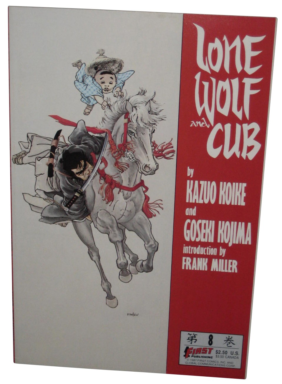 Lone Wolf And Cub First Publishing (1987) Paperback Book #8