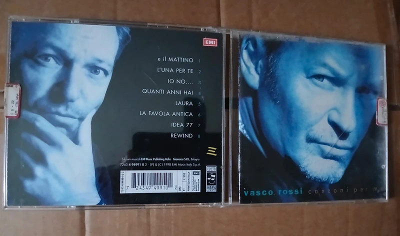 Vasco Rossi canzoni per me cd