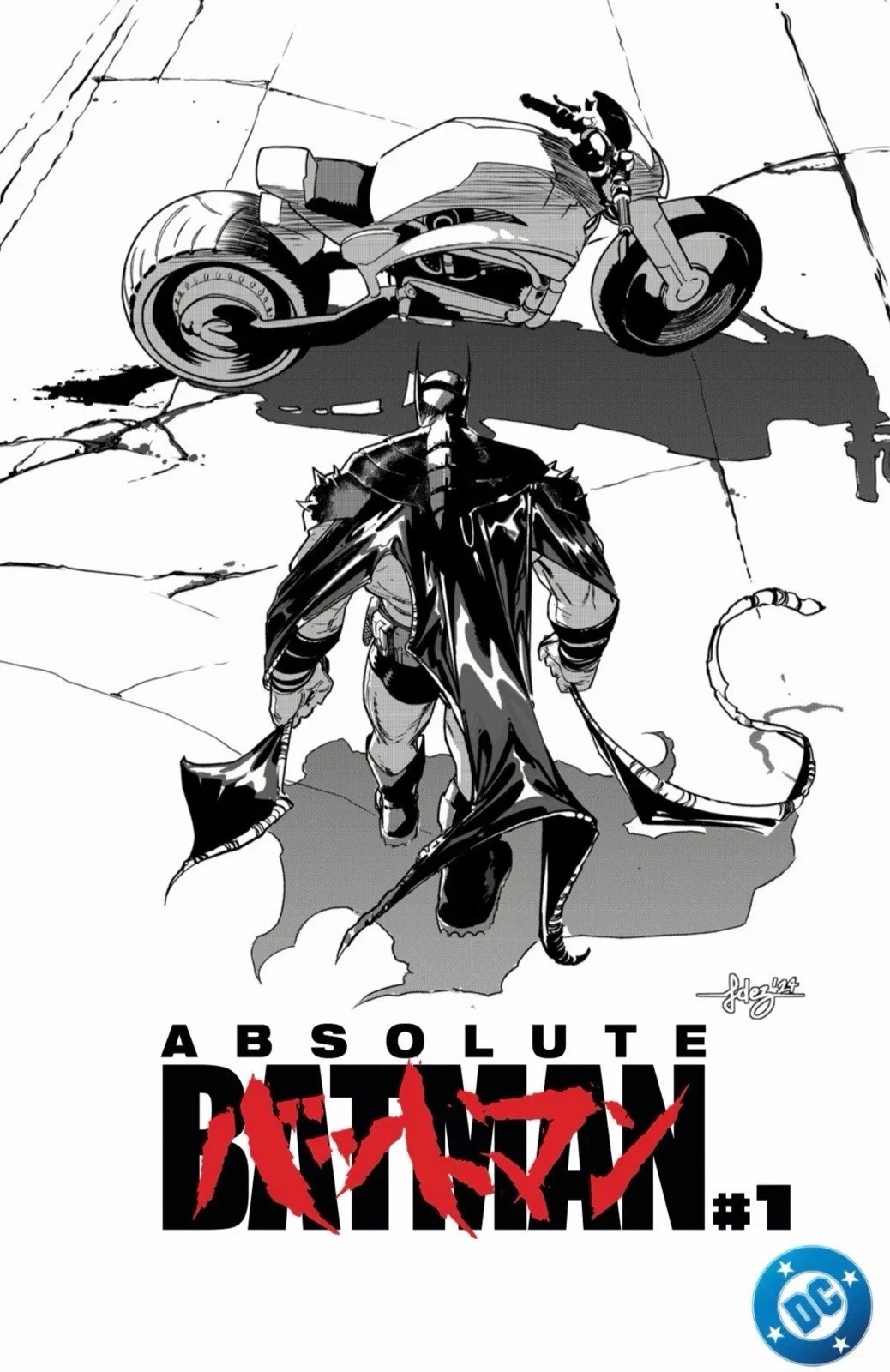 Absolute Batman #1 Akira Javier Fernandez Edizione Giapponese PREVENDITA NM