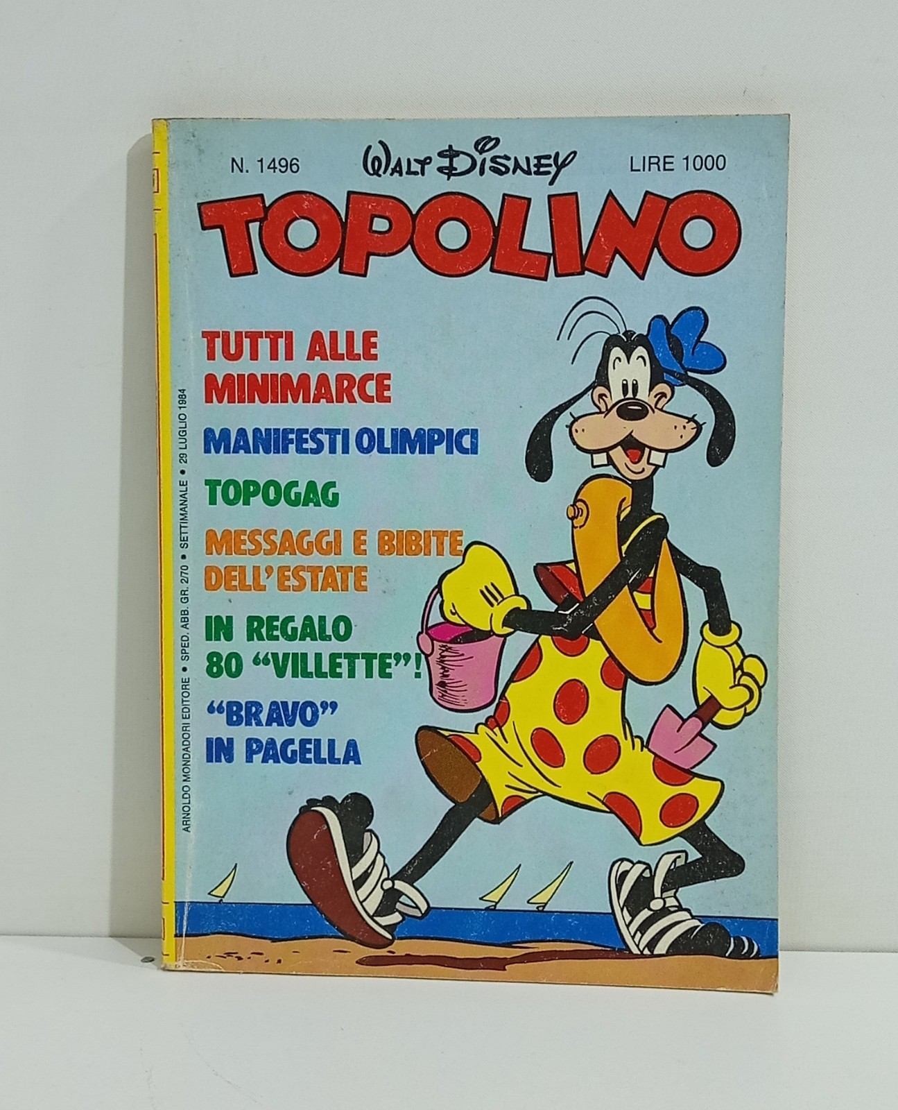 I147504 TOPOLINO libretto n. 1496 - Mondadori 1984