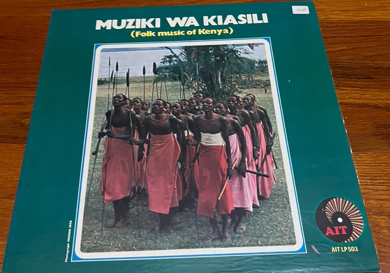 MUZIKI WA KIASILI (Folk Music of Kenya) ORIGINAL 1974 LP AIT Vinyl Africa