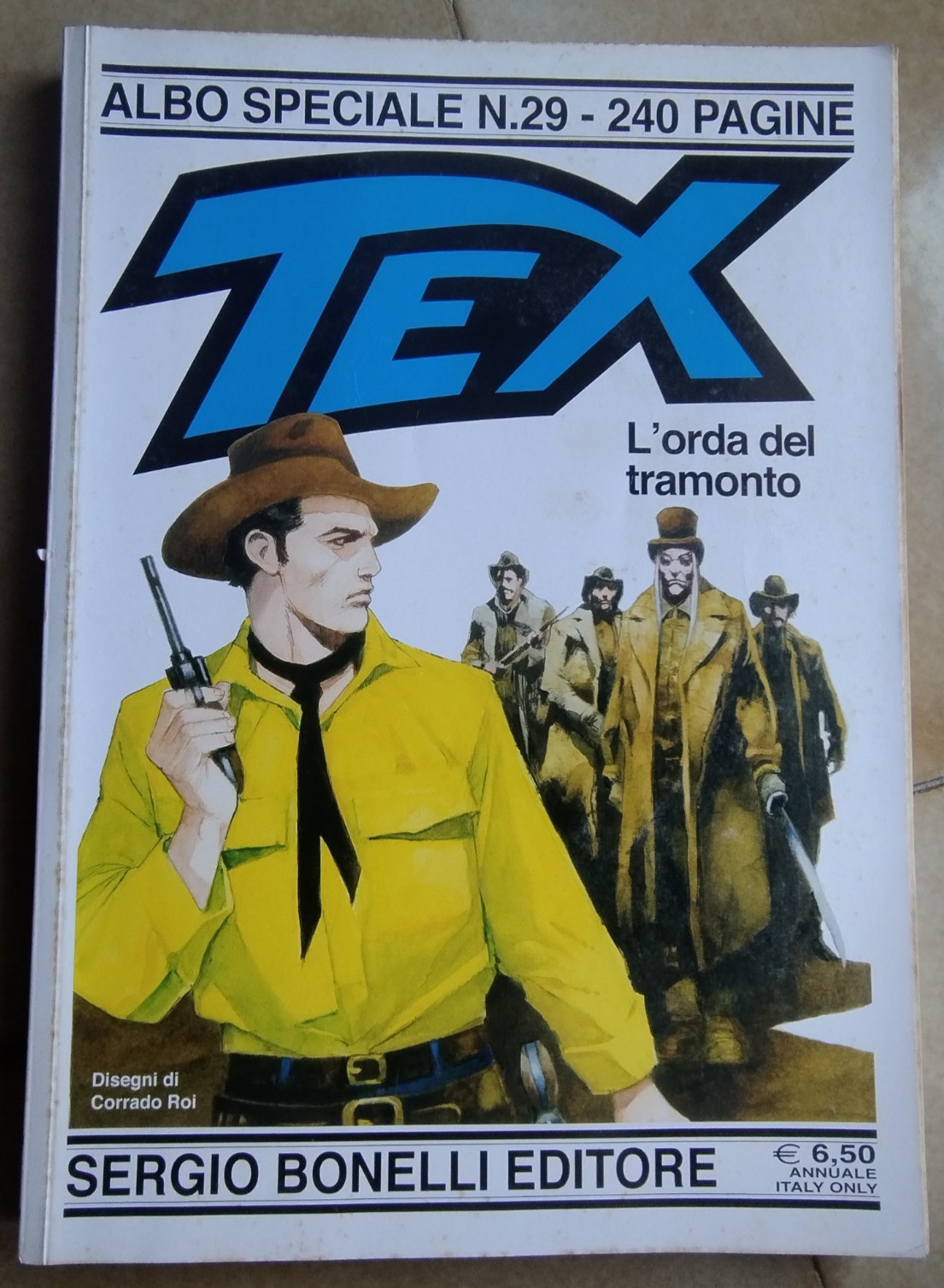 TEX Speciale (Texone) n. 29 -L'orda del tramonto-2015 -Disegni Corrado Roi