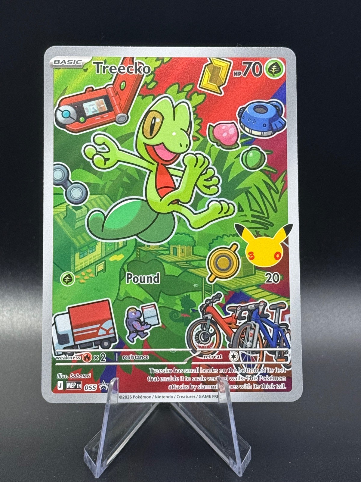 Treecko 055 Promo First Partner Collection 2026 Pokemon Holo Near Mint