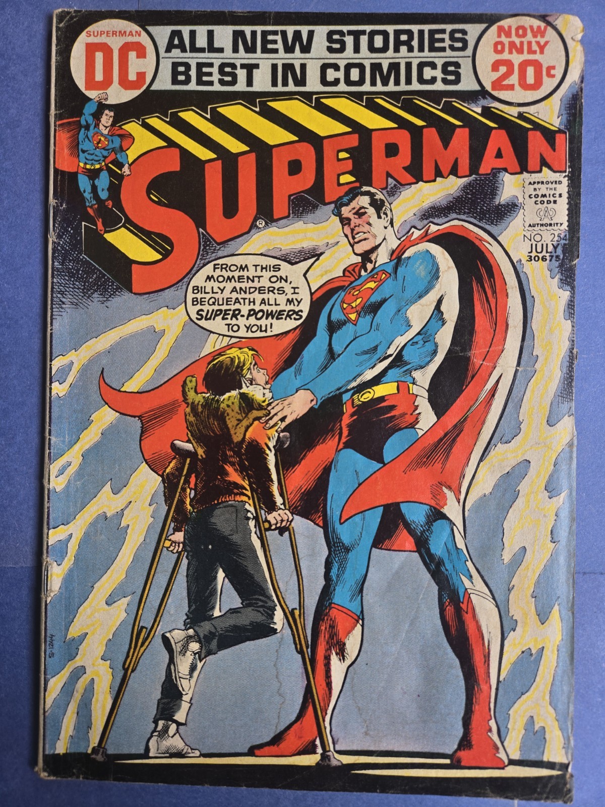 DC COMICS - SUPERMAN - VOLUME 1 - # 254 - LUGLIO 1972 - ETÀ DEL BRONZO
