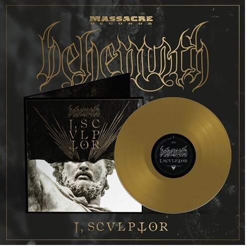 BEHEMOTH I, SCVLPTOR  GOLD Vinyl LP preorder 9/4/26
