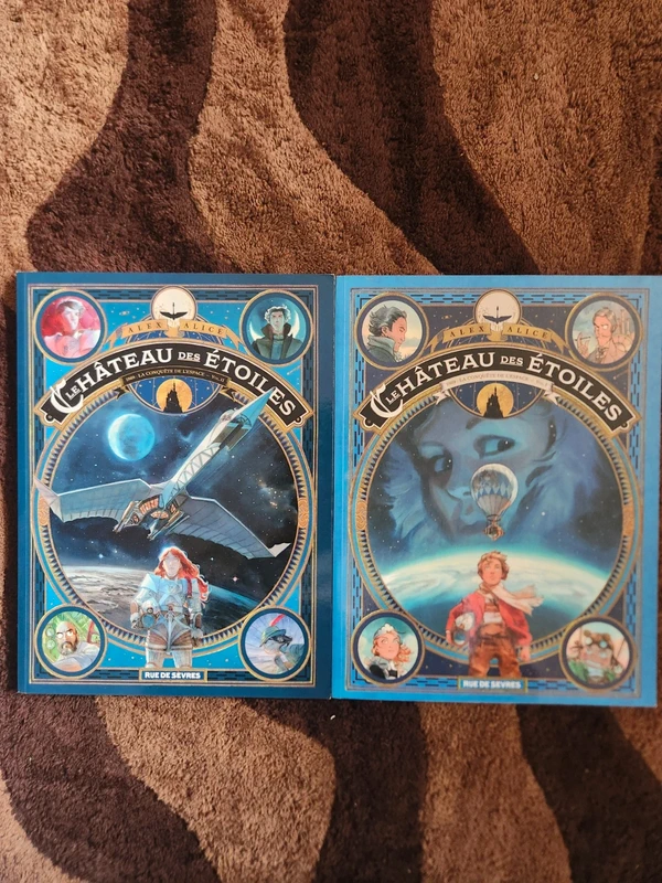 Lot de 2 volumes Le château des étoiles