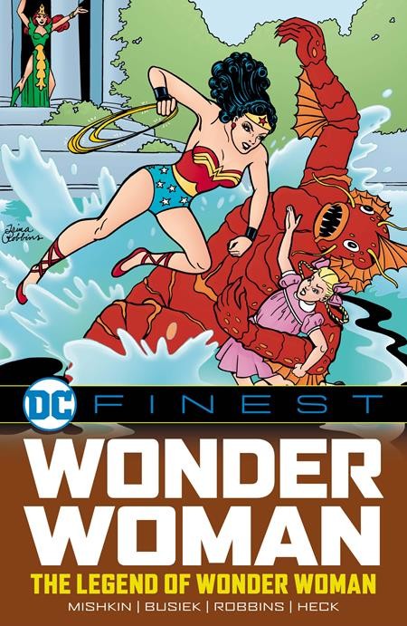 DC Finest Wonder Woman the Legend of Wonder Woman TP DC Restock Pre-Order