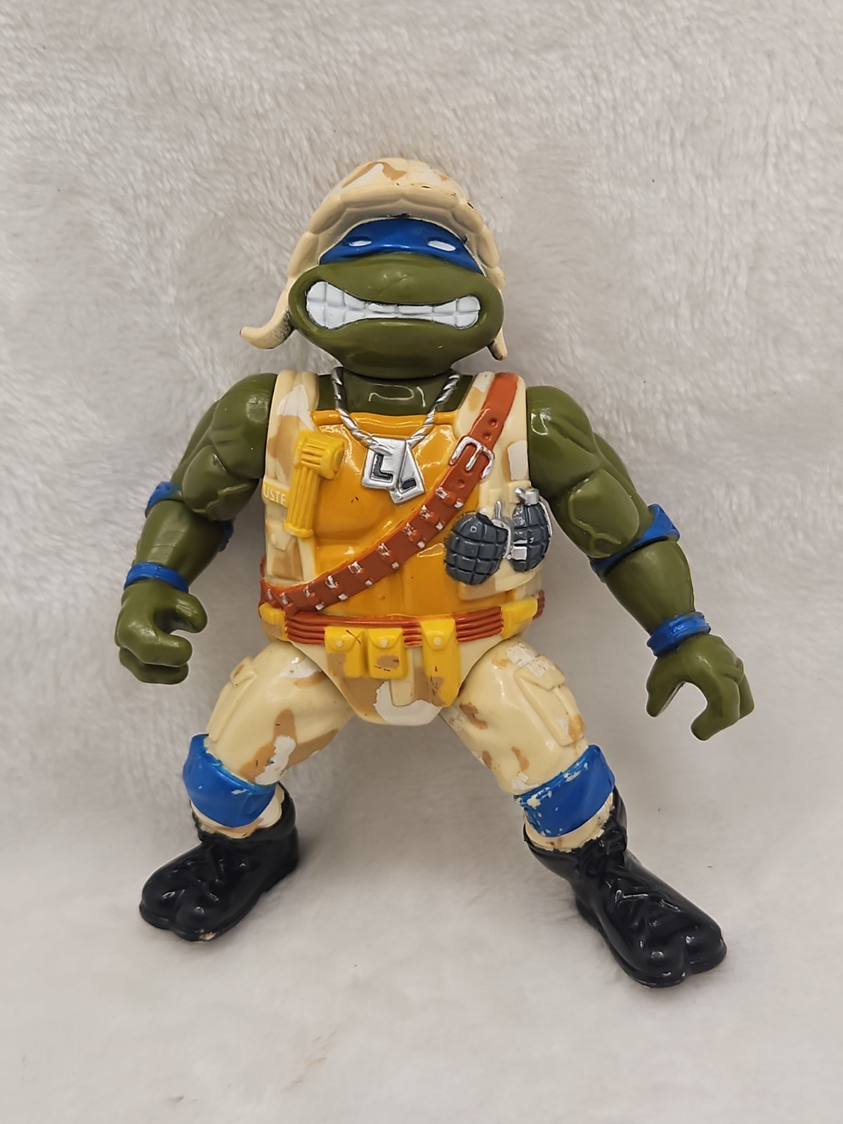 Modellino vintage 1991 Teenage Mutant Ninja Turtles "Tenente Leo"