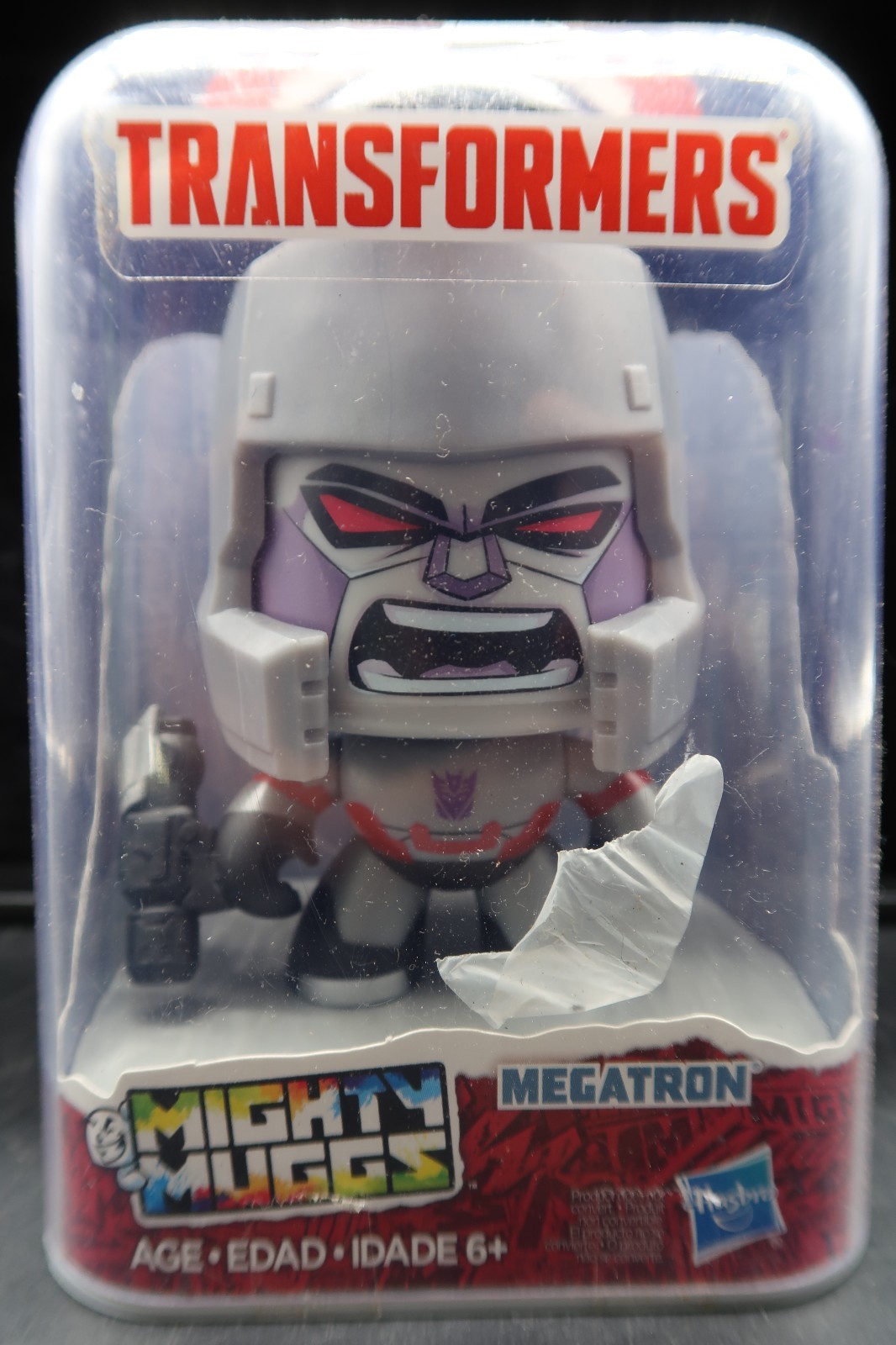 Transformers Mighty Muggs Megatron Face Changer Figure Hasbro NOS NRFP