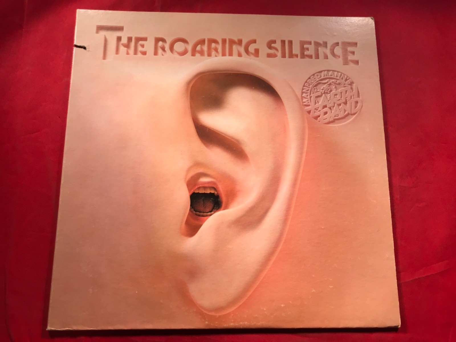 X-30 MANFRED MANN’S EARTH BAND The Roaring Silence - 1976 - BS 2965 - RECORD