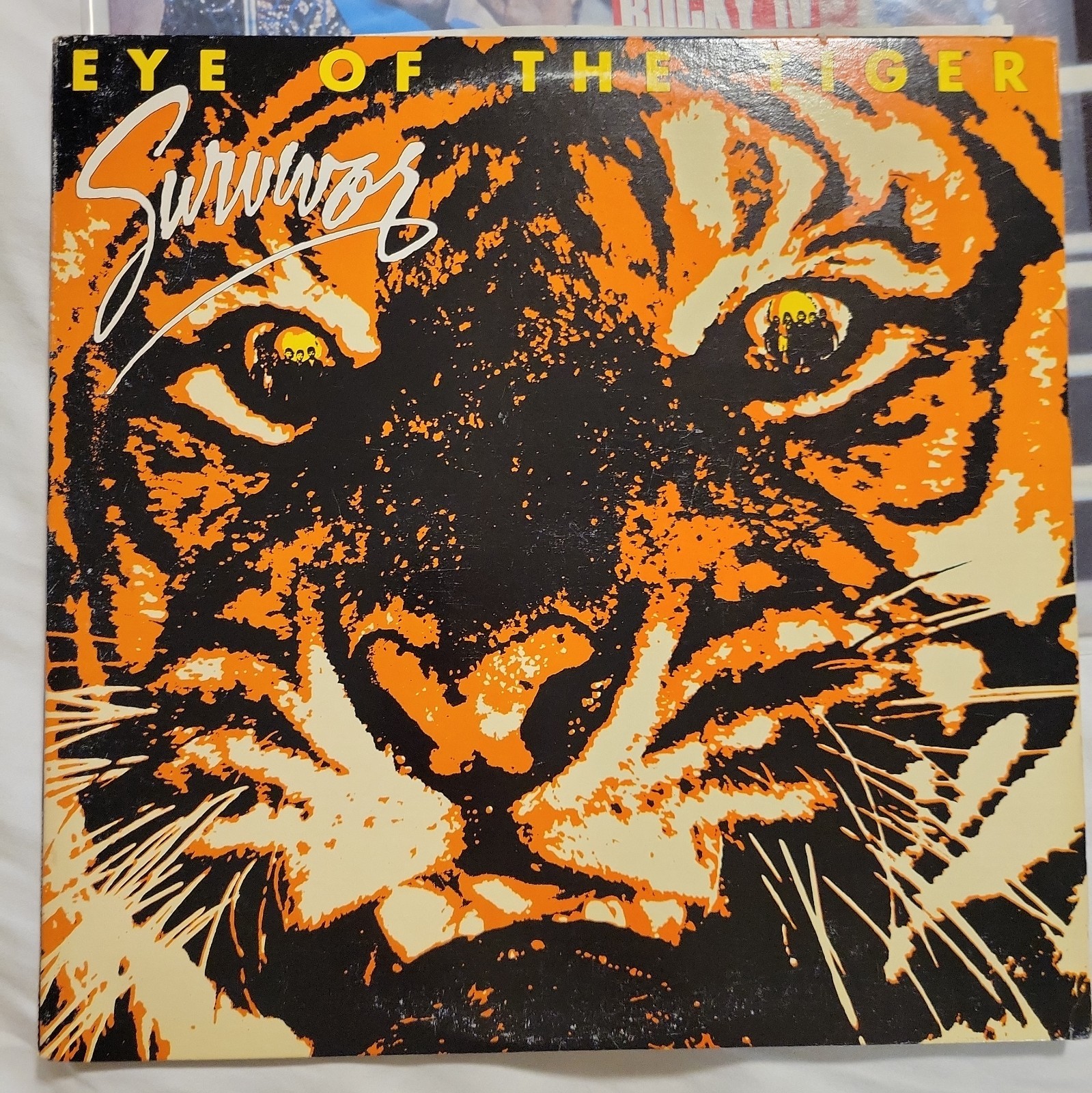 Near Mint LP Survivor Eye of The Tiger 1982 Vinyl Record FZ38062 / Rocky