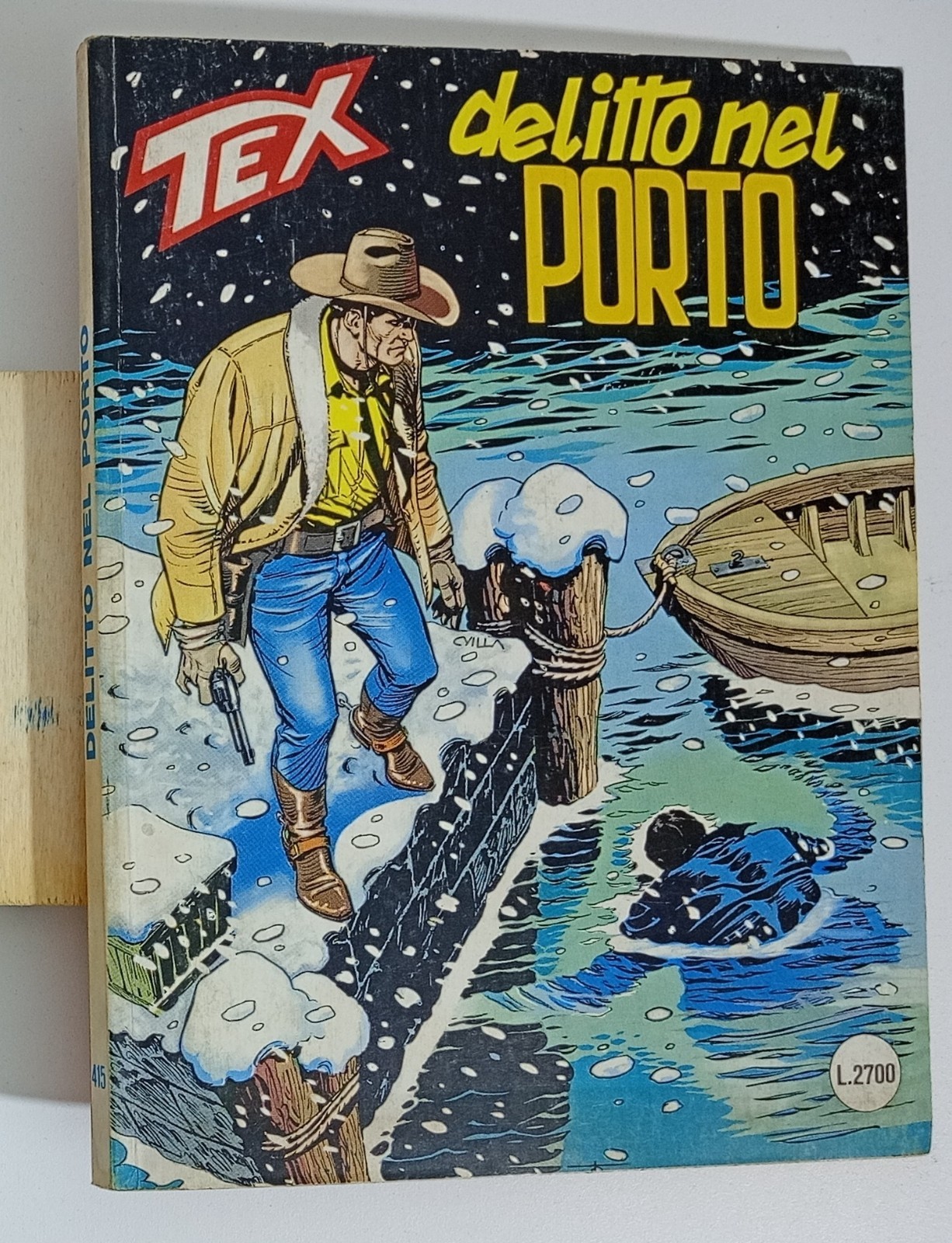 I148873 TEX Gigante n. 415 - Delitto nel porto - Bonelli 1995