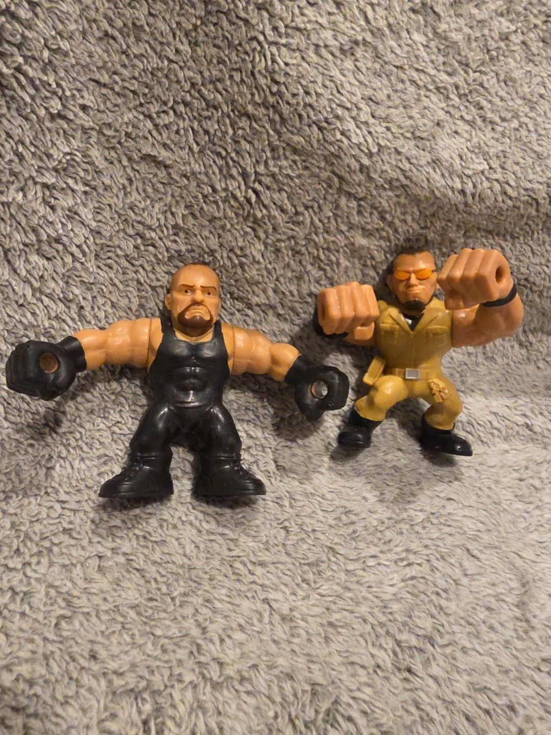 WWE Rumblers Mattel 2013 Slam City Figures Randy Orton & Undertaker Wresting