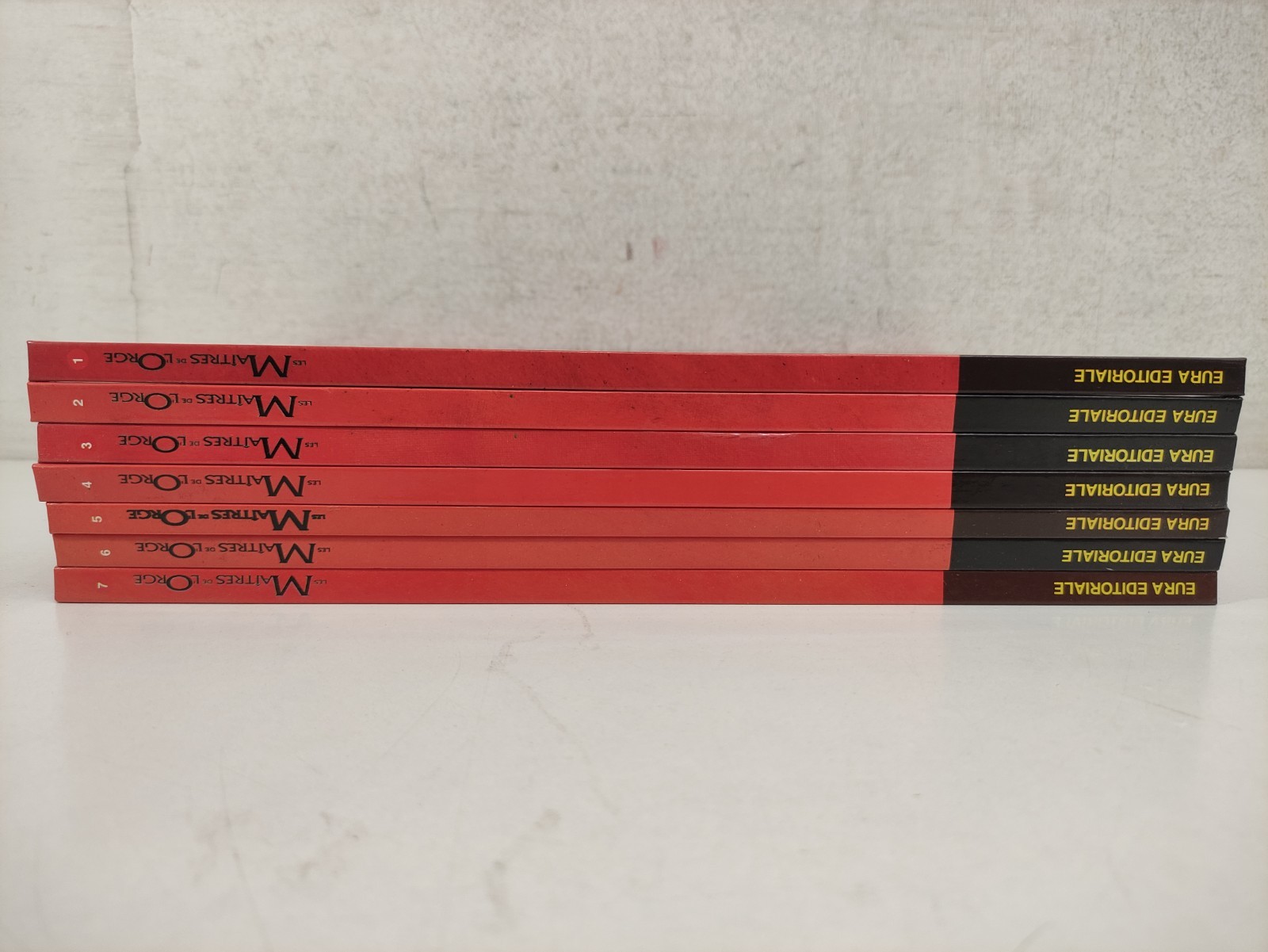 Les Maitres De L'Orge Van Hamme Valles Completa Euramaster Tuttocolore Eura -C9