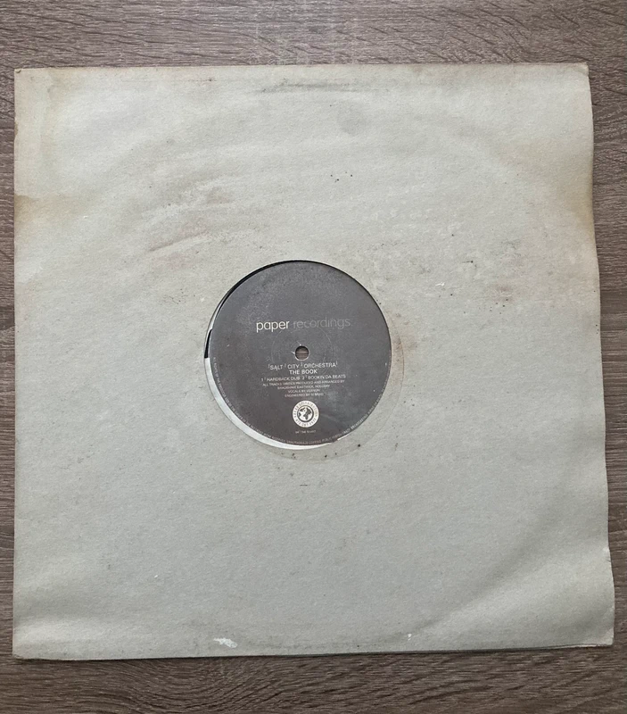 1995 UK House * Salt City Orchestra - The Book * 12" Maxi