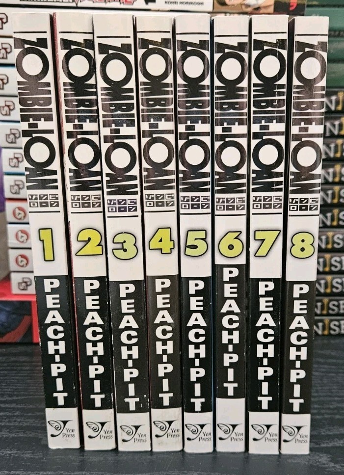 Manga Zombie-Loan Bundle Vol 1-8 English Volumes Peach-Pit