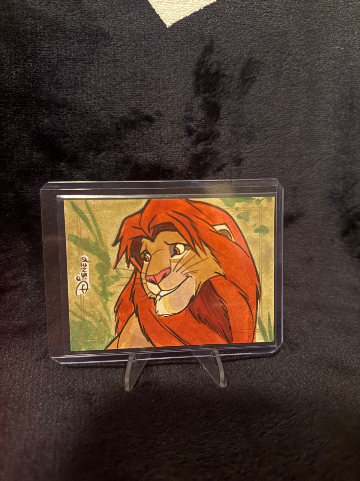 2026 Topps Chrome Disney The Lion King Simba 1/1 Sketch - Semra Bulut