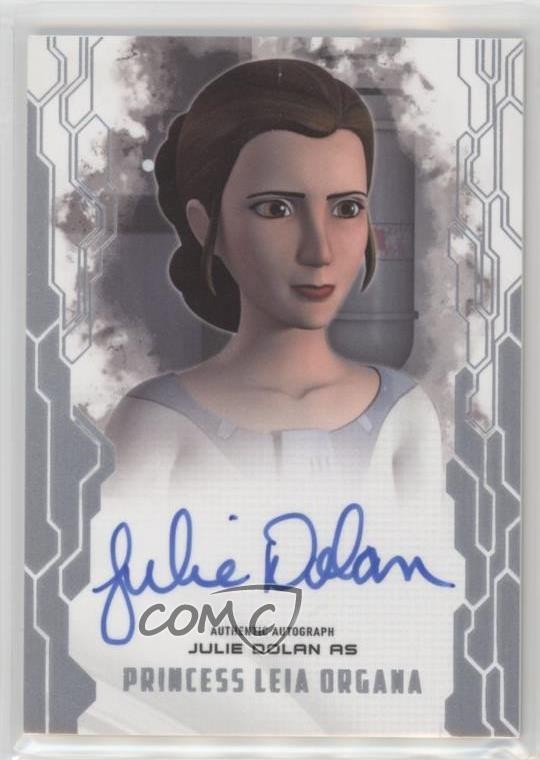 2017 Star Wars Capolavoro Verticale Julie Dolan come Principessa Leia Organa Auto ti8