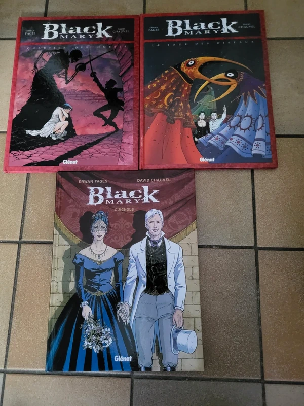 Black Mary : Collection complète de 1 à 3 .Toutes en premières éditions .