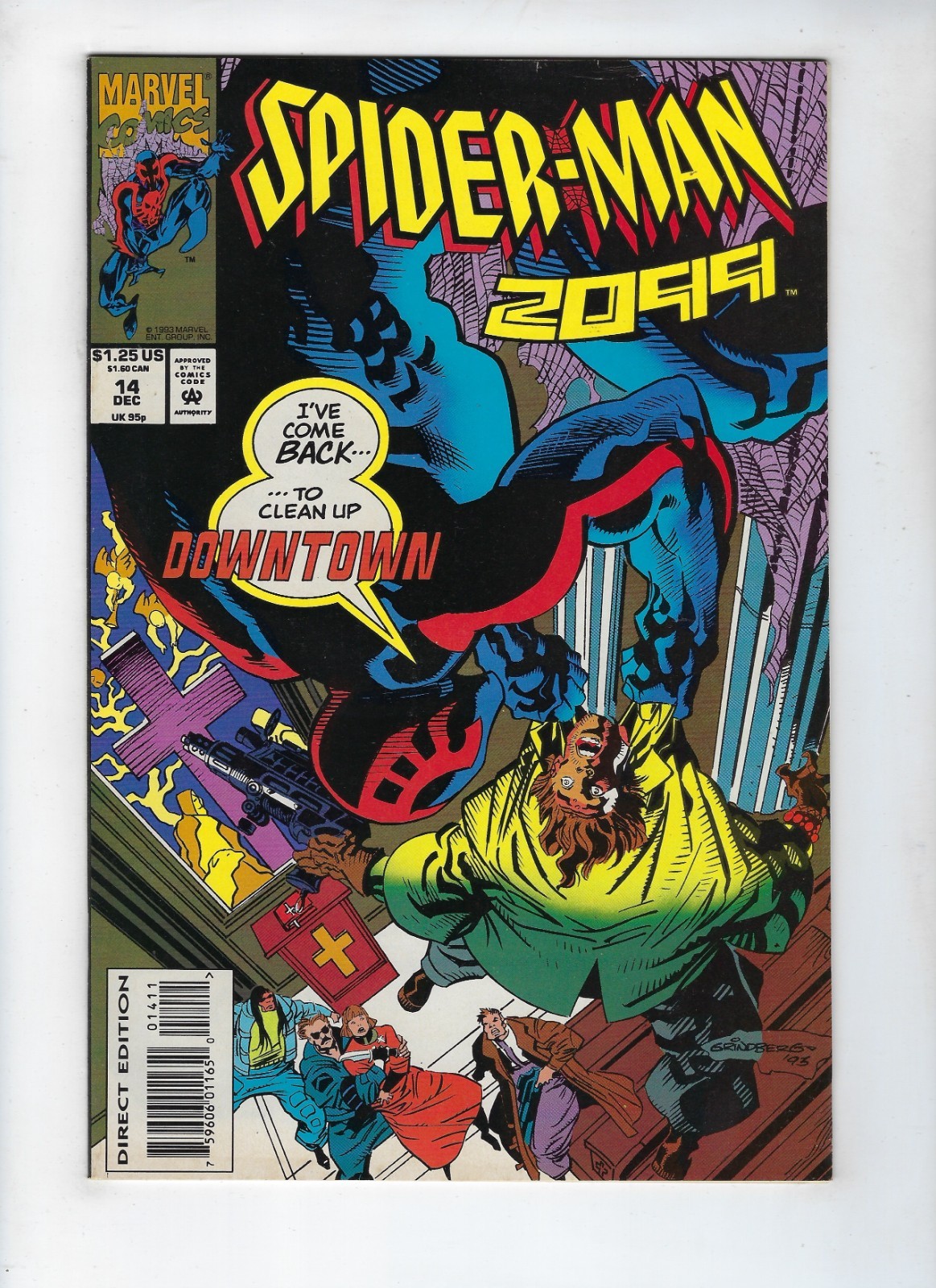 Spider-Man 2099 # 14 Marvel Comics (1993) NM