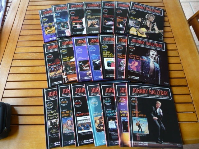 Collection 50 Ans de carrière "Johnny Hallyday" 50 Concerts de légende (Neuf/S.Blister)