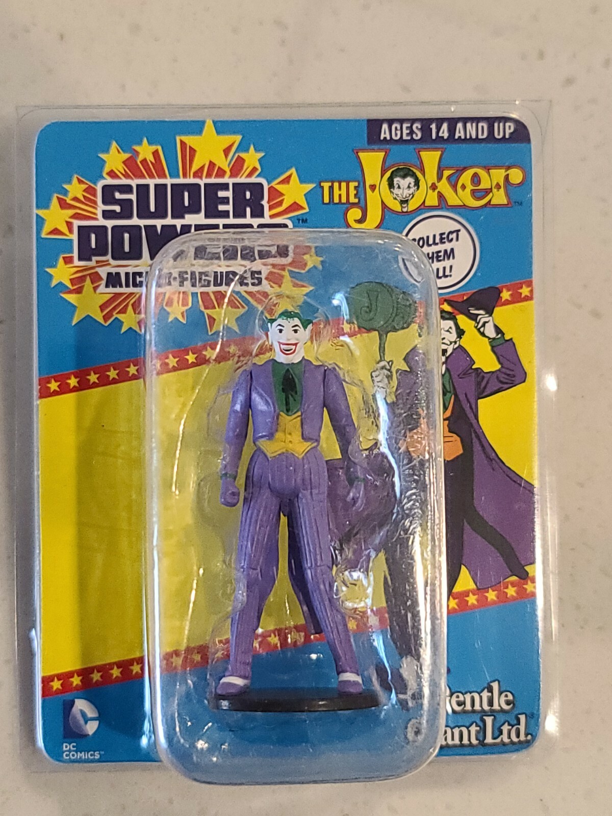 DC Comics Super Powers THE JOKER microfigure di Gentle Giant Ltd 