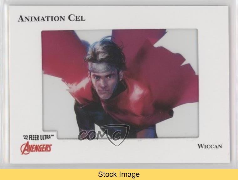 2022 Fleer Ultra Avengers Animation Cels Wiccan #87 READ 02aj