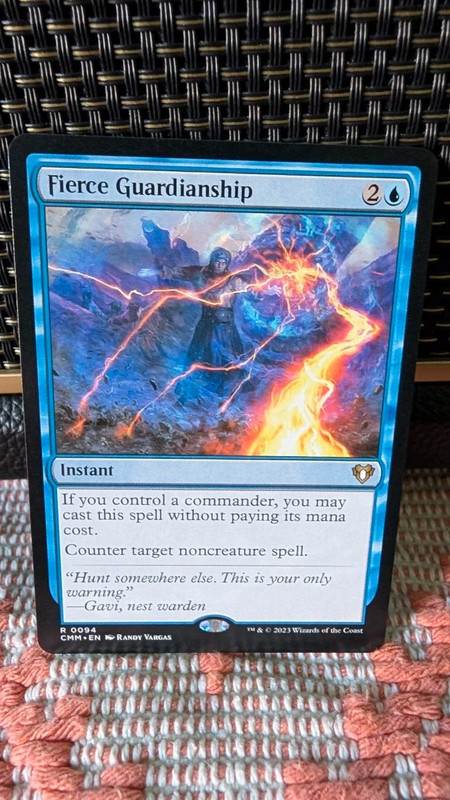 Fierce Guardianship 0094 / CMM / Foil / Magic: The Gathering