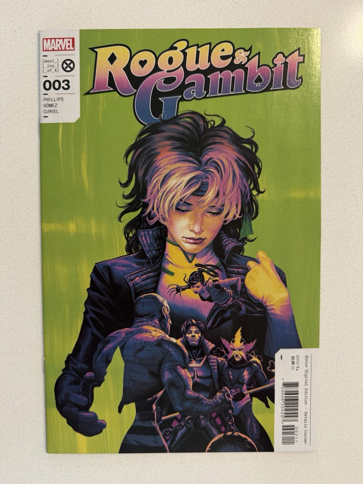 Rogue & Gambit #3 / Steve Morris A Cover / Marvel Comics 2023