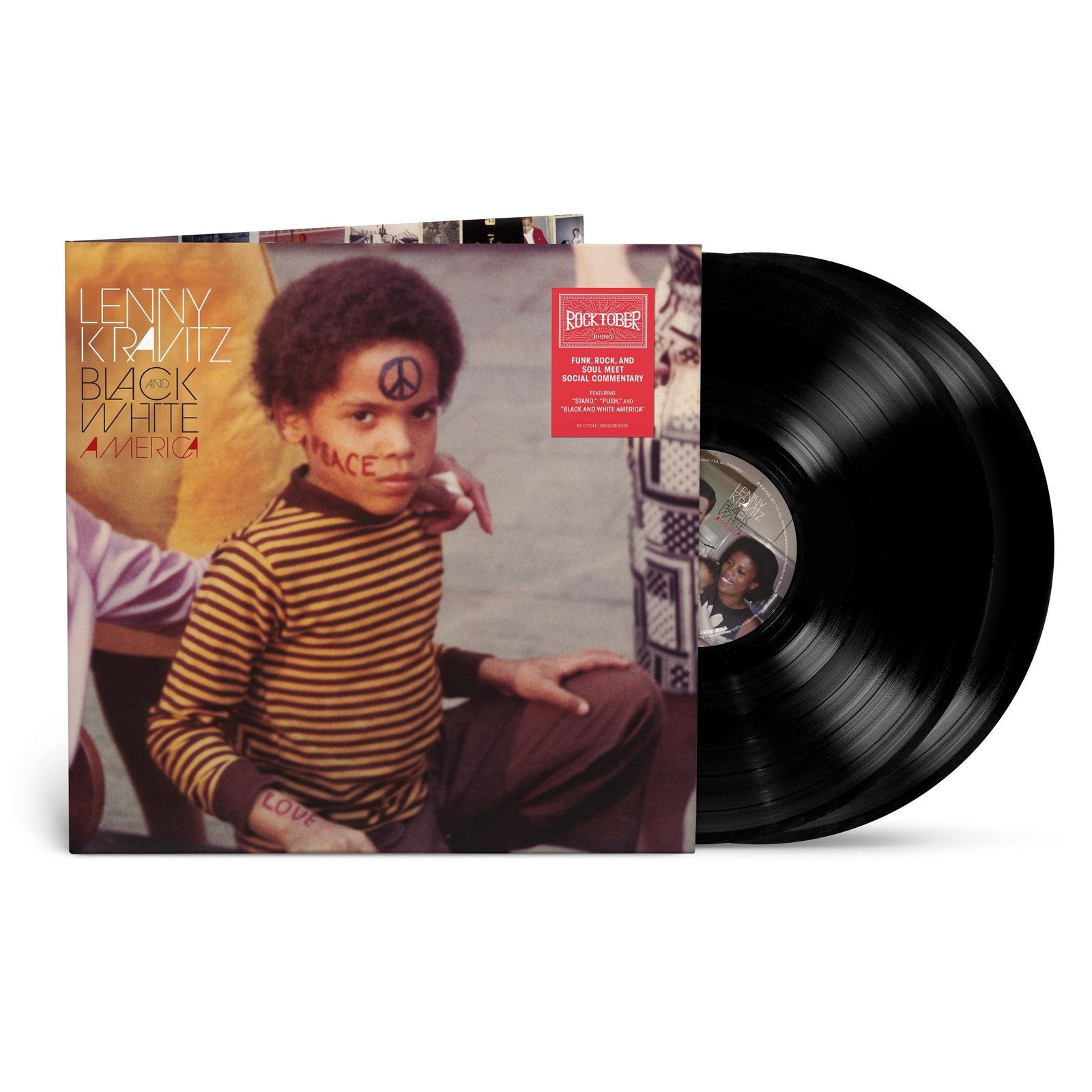 LENNY KRAVITZ - BLACK AND WHITE AMERICA (2LP ROCKTOBER EDITION) - Brand New