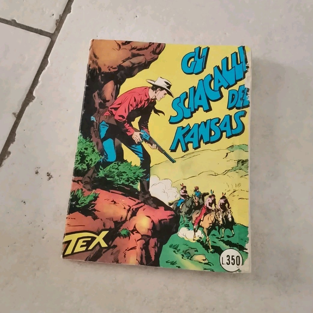 Tex Gigante n. 17 Gli sciacalli del Kansas Sergio Bonelli Araldo 1965 ITA