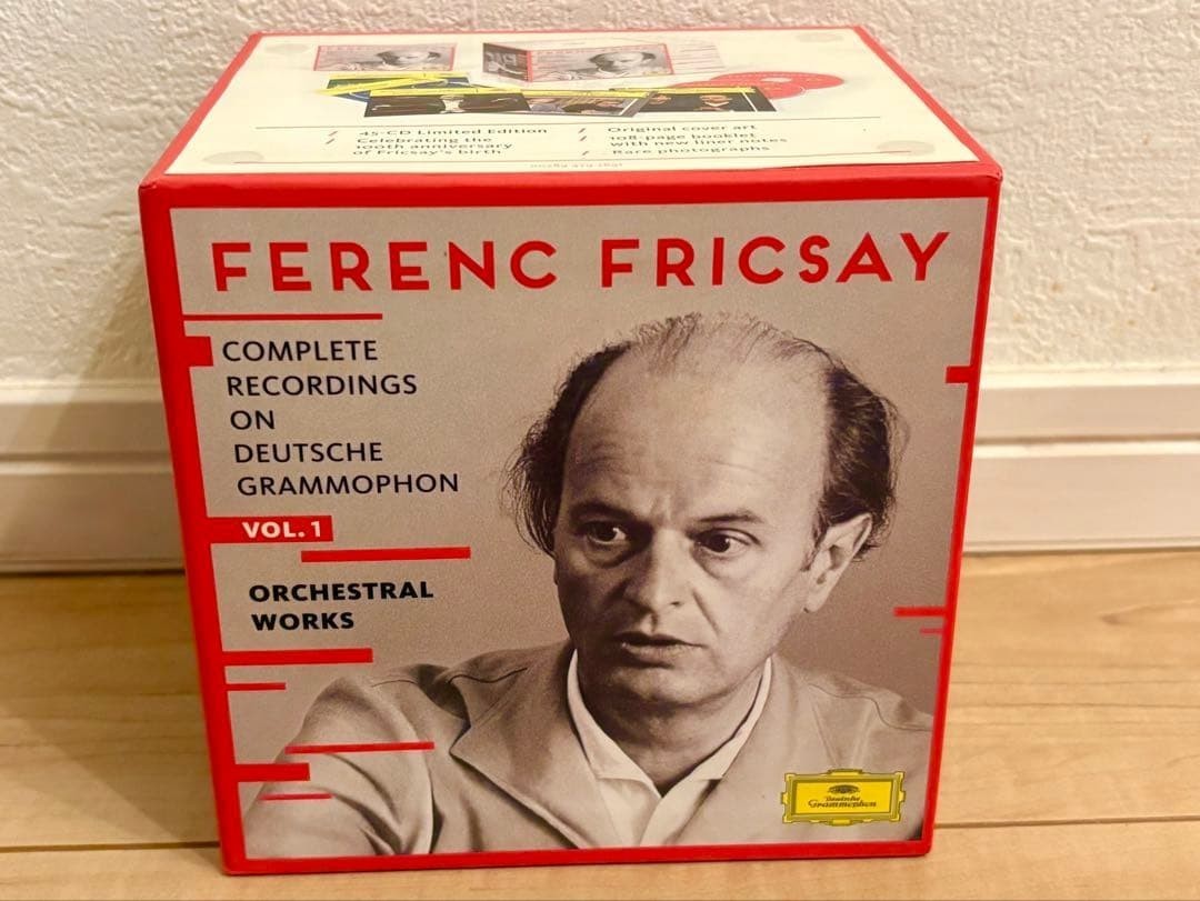 Ferenc Fricsay Complete Recordings CD Box Set Edizione Limitata Japan Classical