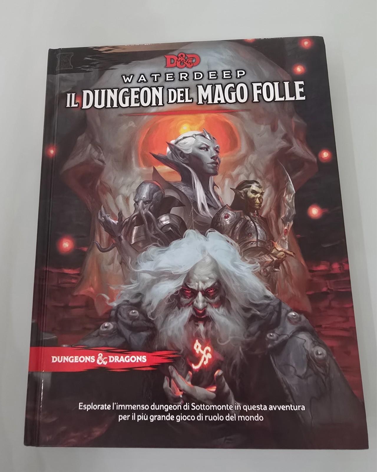Dungeon & Dragons D&D Waterdeep Il Dungeon del Mago Folle prima stampa 2019