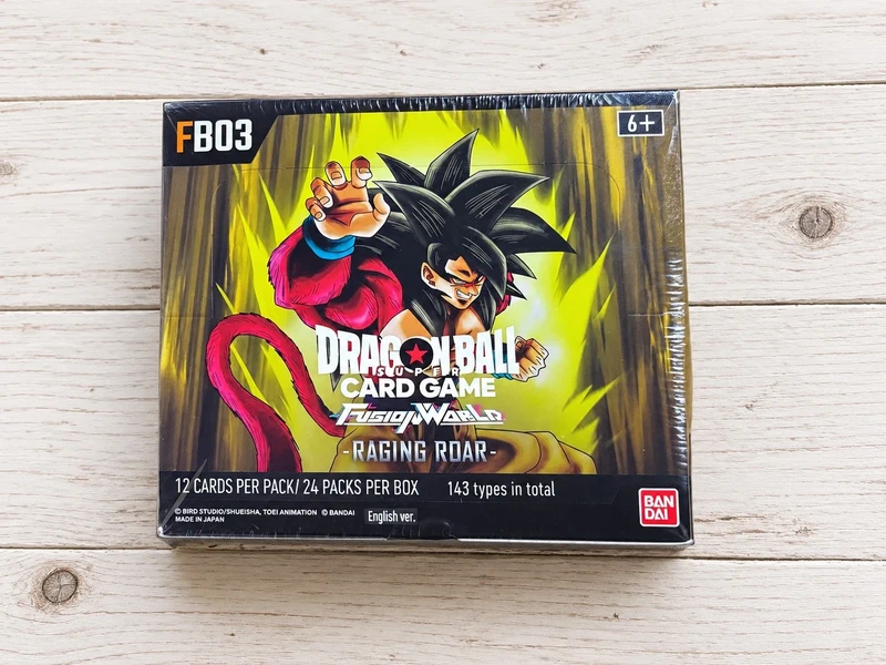 Dragonball FB03 fusion world raging roar
