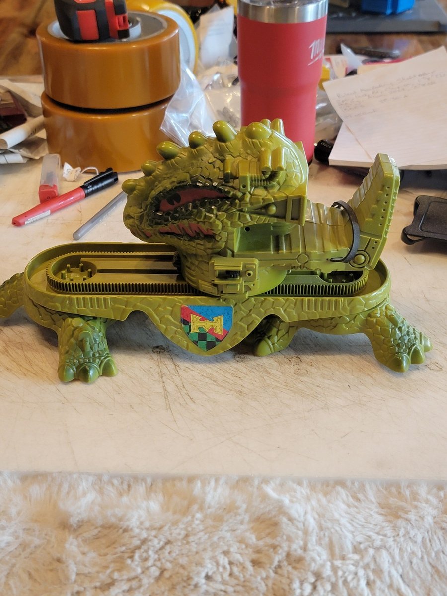 VINTAGE 1983 MOTU Masters of the Universe DRAGON WALKER Complete Vehicle 