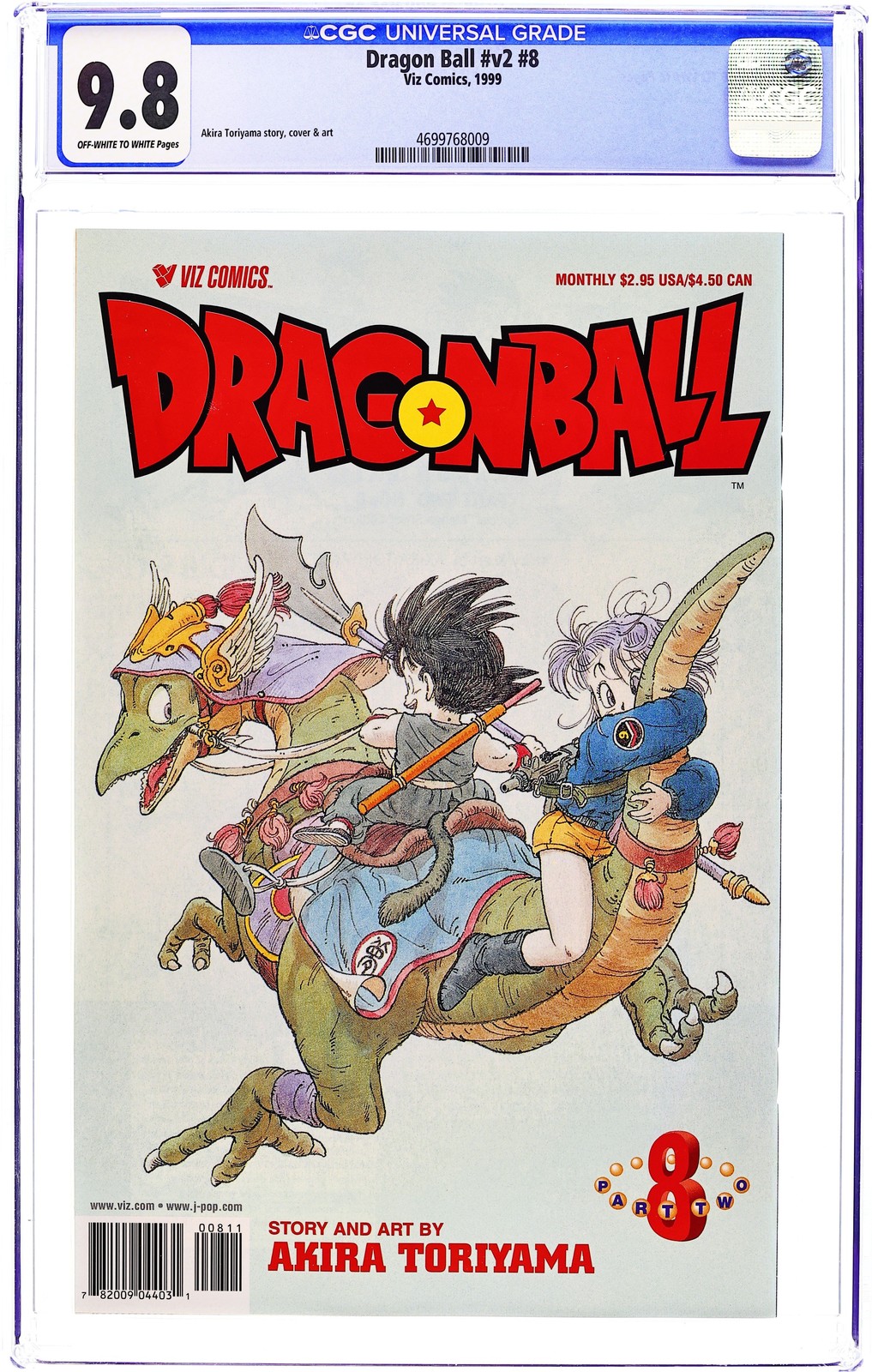 Dragon Ball Parte 2 #8 CGC 9.8 1999 4699768009