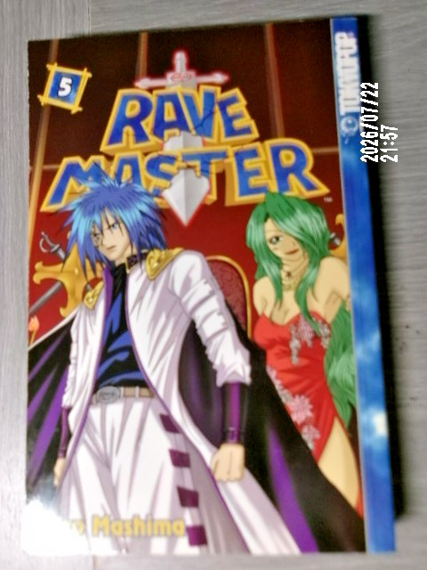 Rave Master Manga Vol 5 - Stampa Prima Edizione - Hiro Mashima