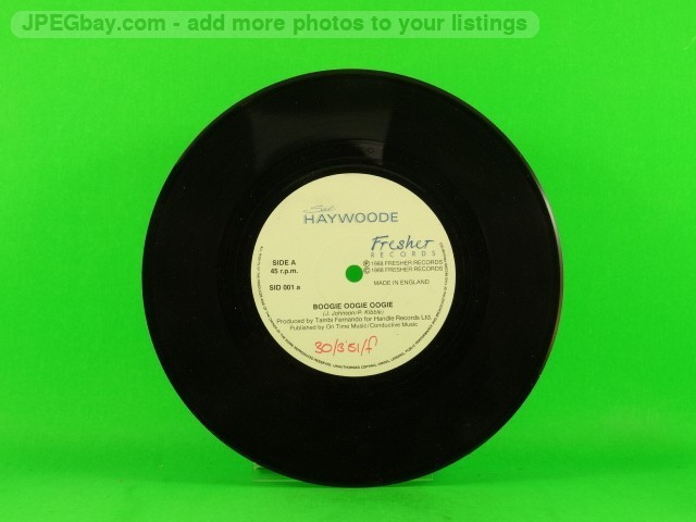 HAYWOODE,SID BOOGIE OOGIE OOGIE (137) 7" FRESHER